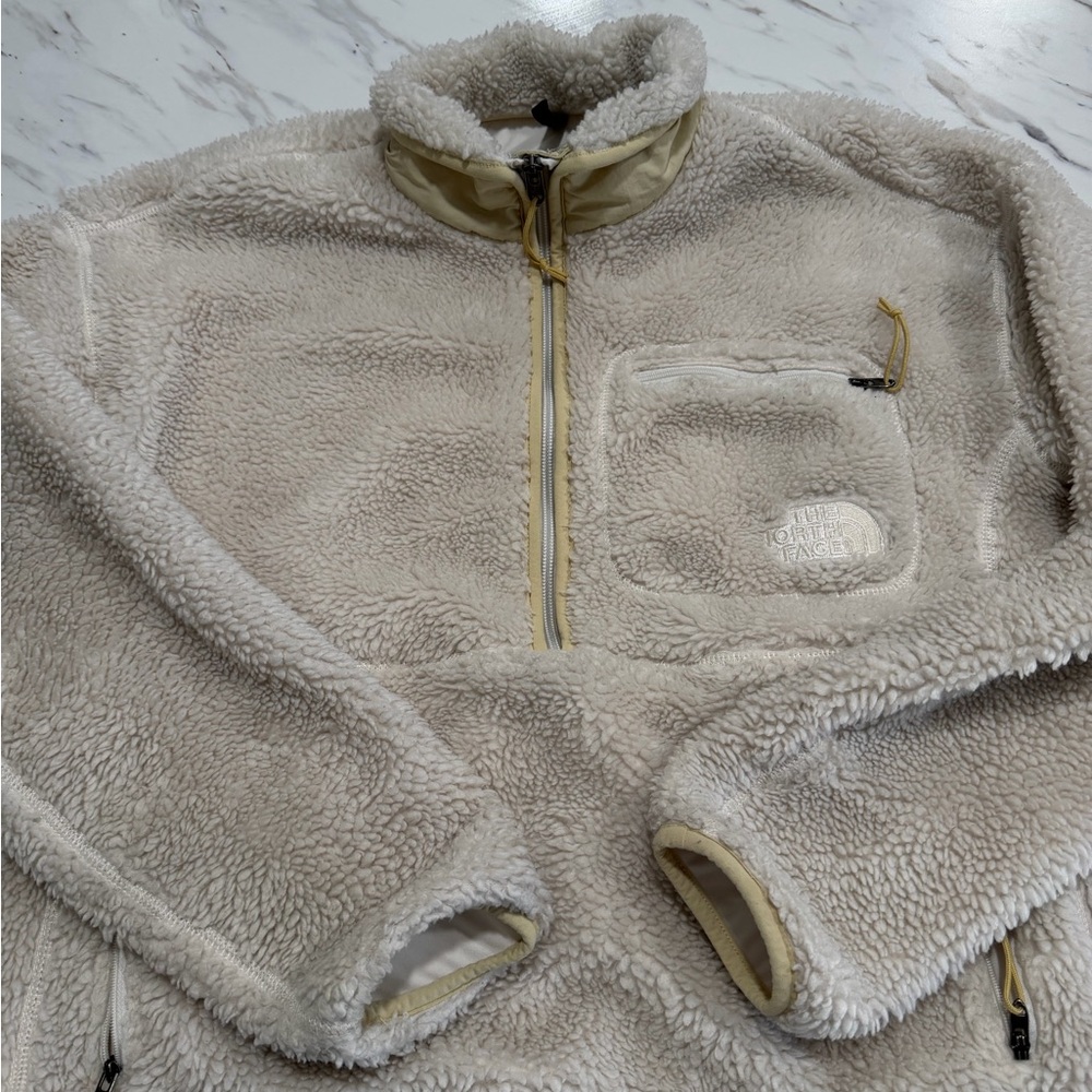 The North Face Off-White Fleece Jacket